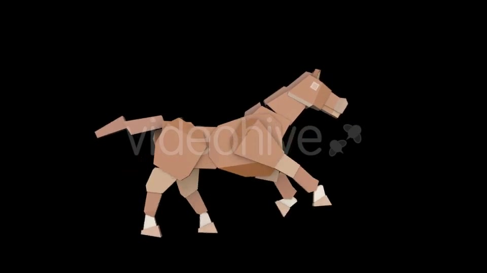 Horse Toy Run Animation Videohive 21046112 Motion Graphics Image 4