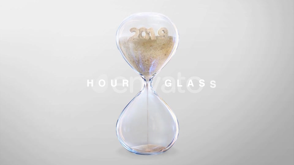 Hourglass New Year 2020 Videohive 24556003 Motion Graphics Image 2