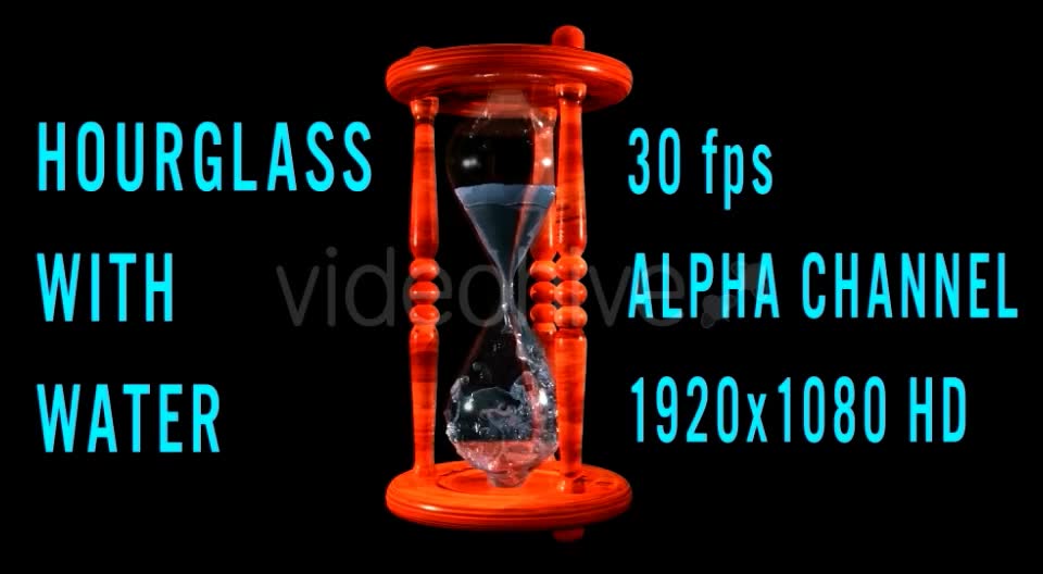 Hourglass with Water Videohive 15671048 Motion Graphics Image 2