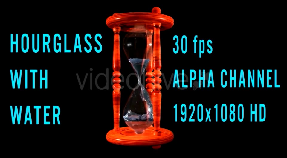 Hourglass with Water Videohive 15671048 Motion Graphics Image 4