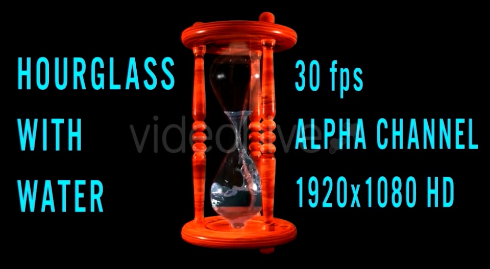 Hourglass with Water Videohive 15671048 Motion Graphics Image 5