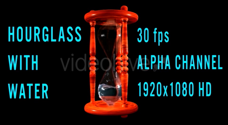 Hourglass with Water Videohive 15671048 Motion Graphics Image 6