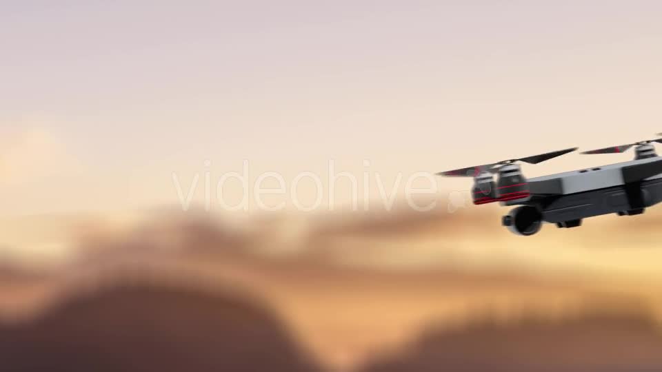 Hovering Drone 3 Motions With Loop Videohive 21161129 Motion Graphics Image 1