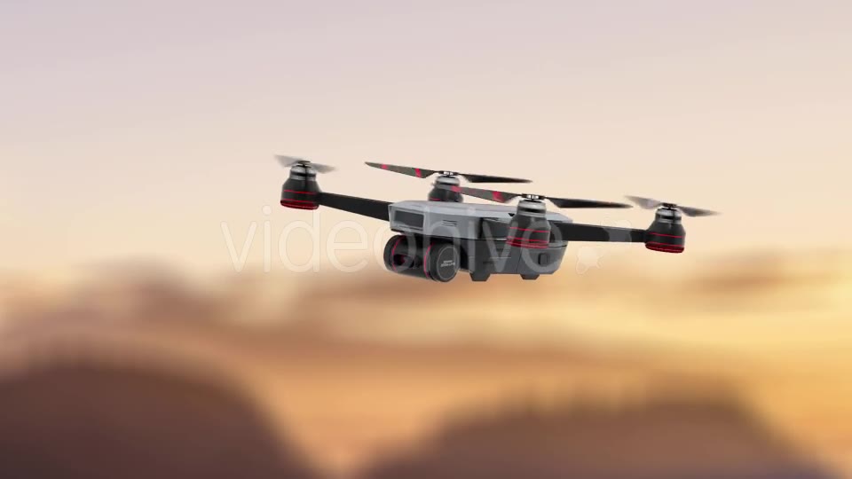 Hovering Drone 3 Motions With Loop Videohive 21161129 Motion Graphics Image 2