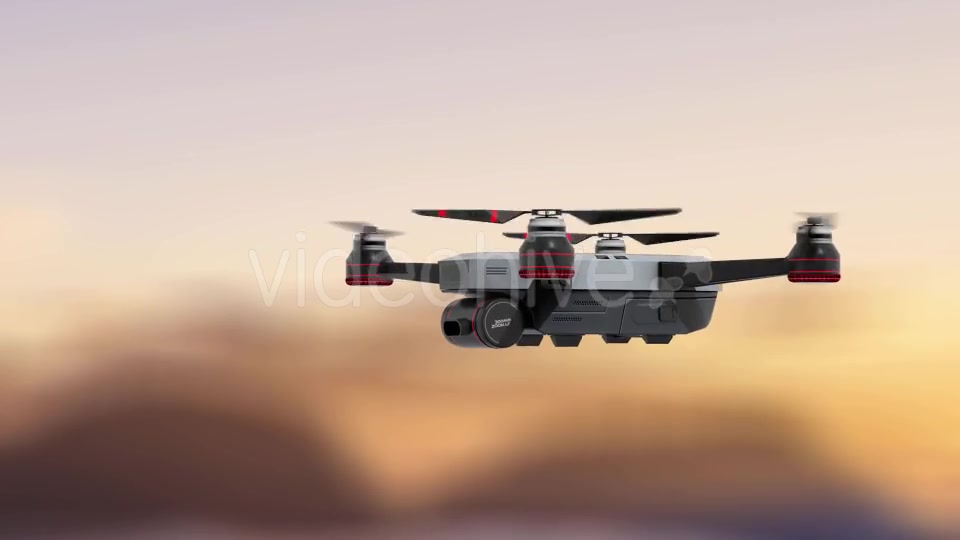 Hovering Drone 3 Motions With Loop Videohive 21161129 Motion Graphics Image 5