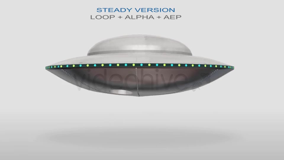 Hovering UFOs With Alpha Videohive 8778092 Motion Graphics Image 6