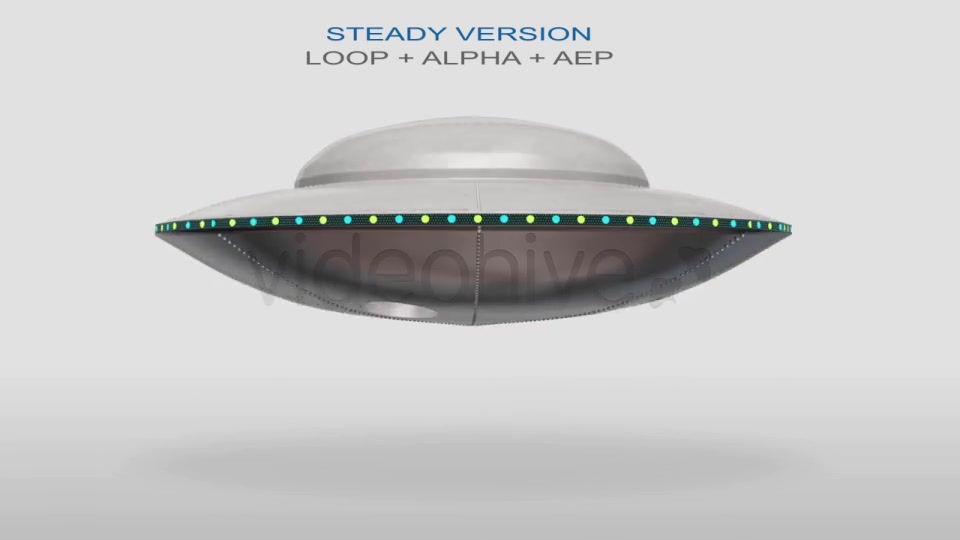 Hovering UFOs With Alpha Videohive 8778092 Motion Graphics Image 8