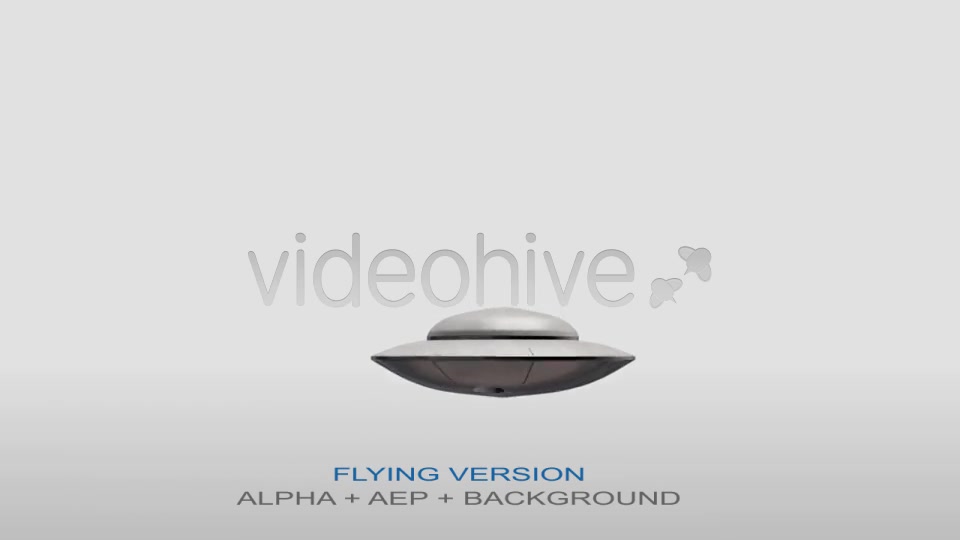 Hovering UFOs With Alpha Videohive 8778092 Motion Graphics Image 9