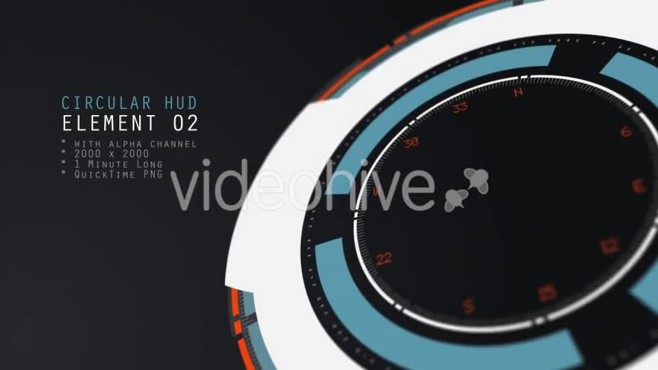 HUD Element 02 Videohive 16857048 Motion Graphics Image 1
