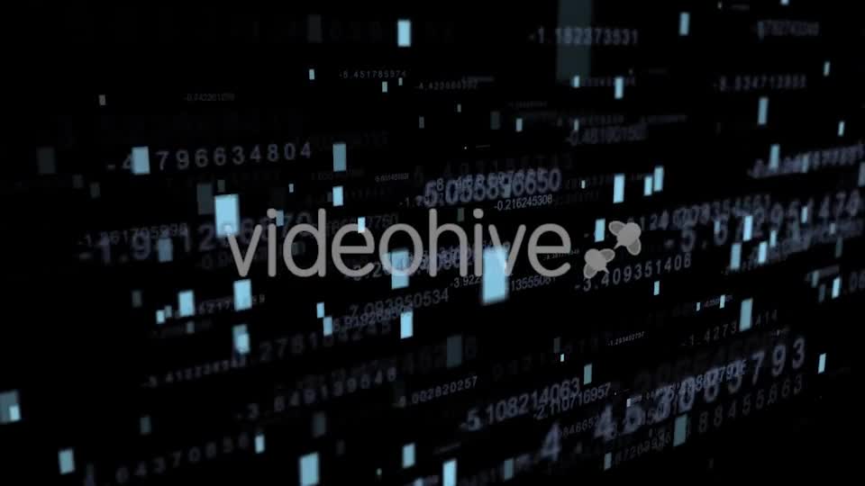 Hud Numbers Blue Videohive 21601275 Motion Graphics Image 1
