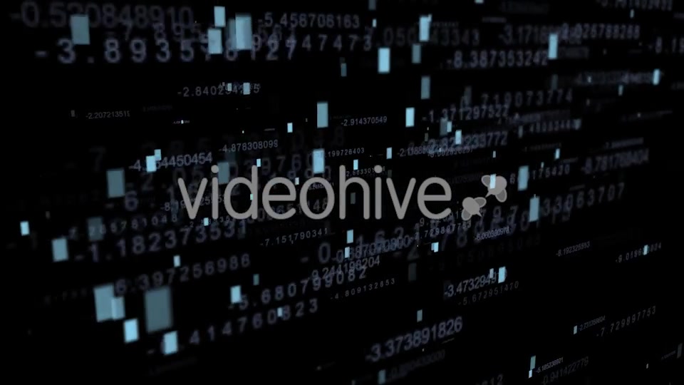 Hud Numbers Blue Videohive 21601275 Motion Graphics Image 6
