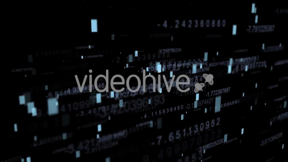 Hud Numbers Blue Videohive 21601275 Motion Graphics Image 8