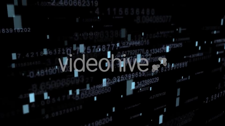 Hud Numbers Blue Videohive 21601275 Motion Graphics Image 9