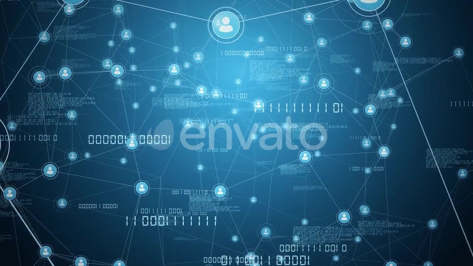 Human Network And Data Connections Videohive 23075828 Motion Graphics Image 7
