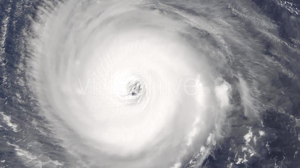 Hurricane From Space on Earth Videohive 19344347 Motion Graphics Image 1