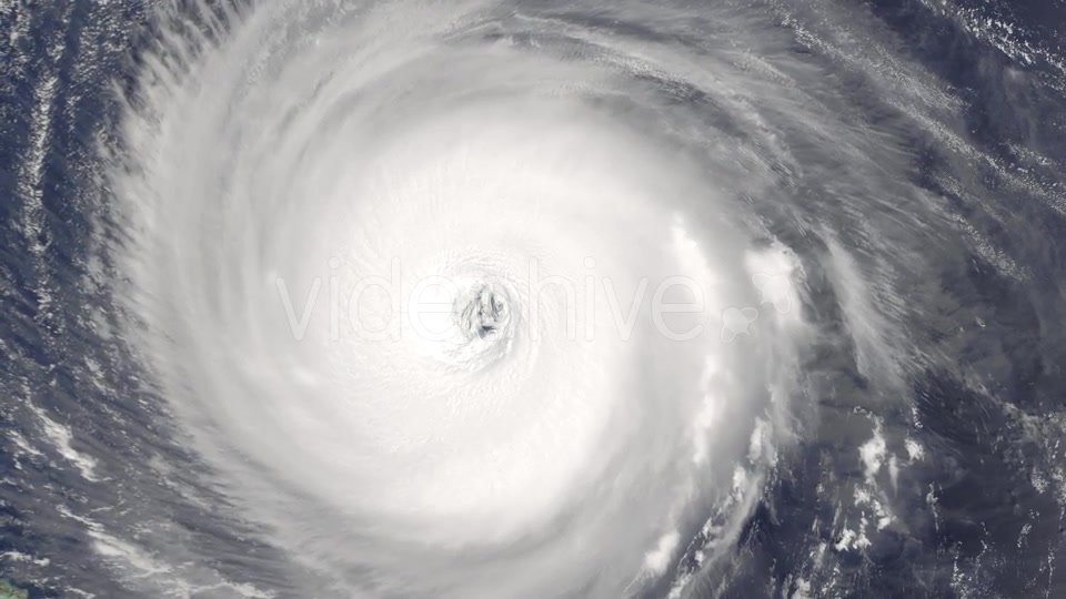 Hurricane From Space on Earth Videohive 19344347 Motion Graphics Image 4