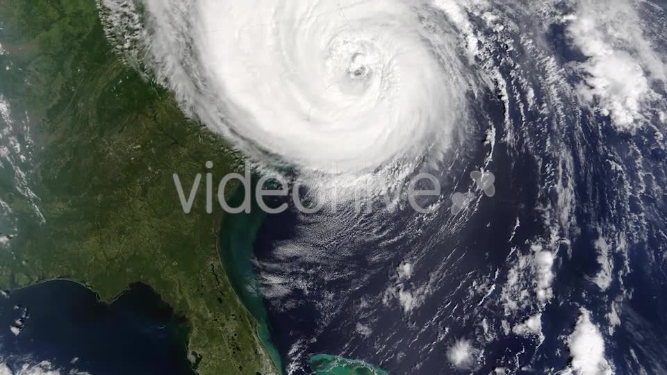 Hurricane From Space on Earth Videohive 19344357 Motion Graphics Image 2