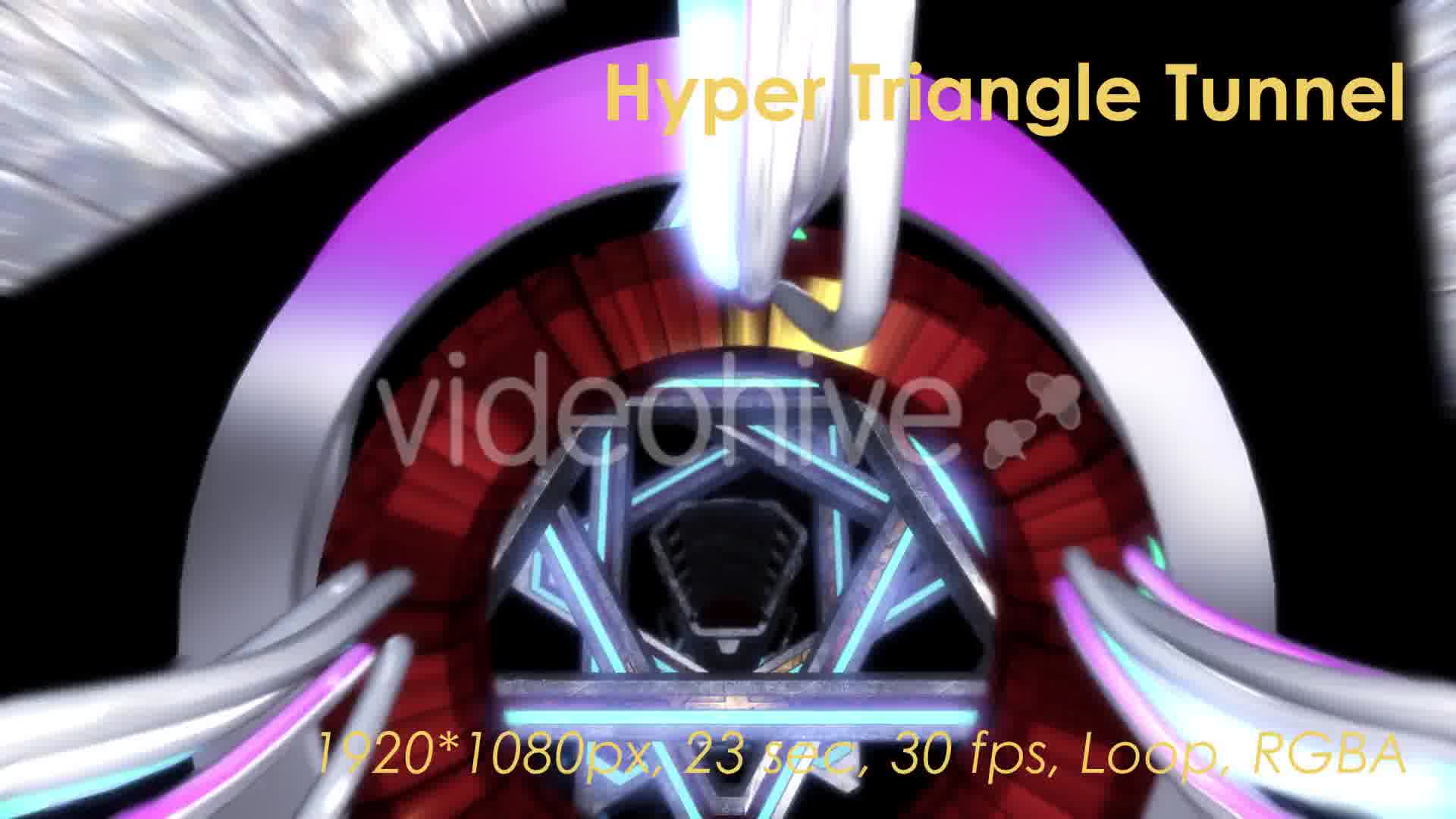 Hyper Triangle Tunnel Videohive 21131222 Motion Graphics Image 12