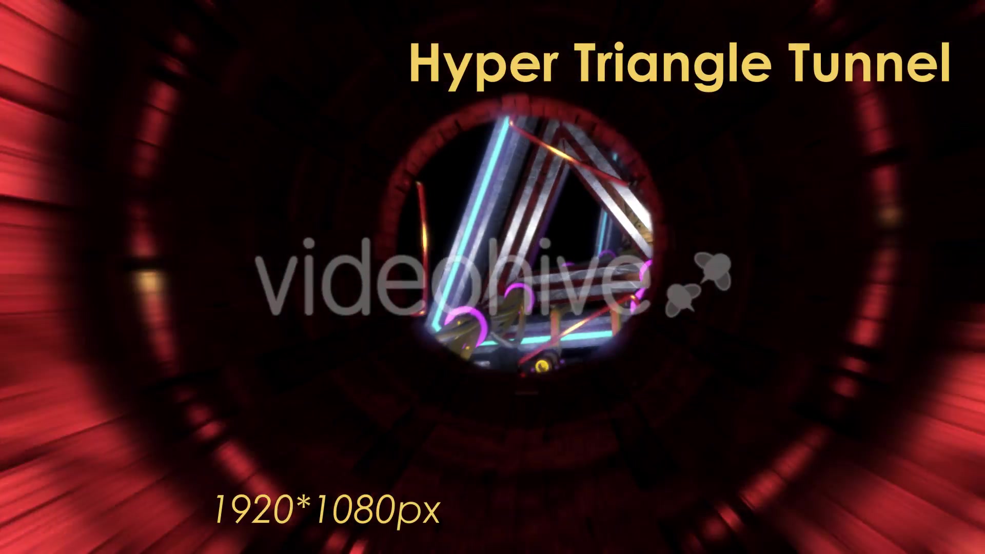 Hyper Triangle Tunnel Videohive 21131222 Motion Graphics Image 4