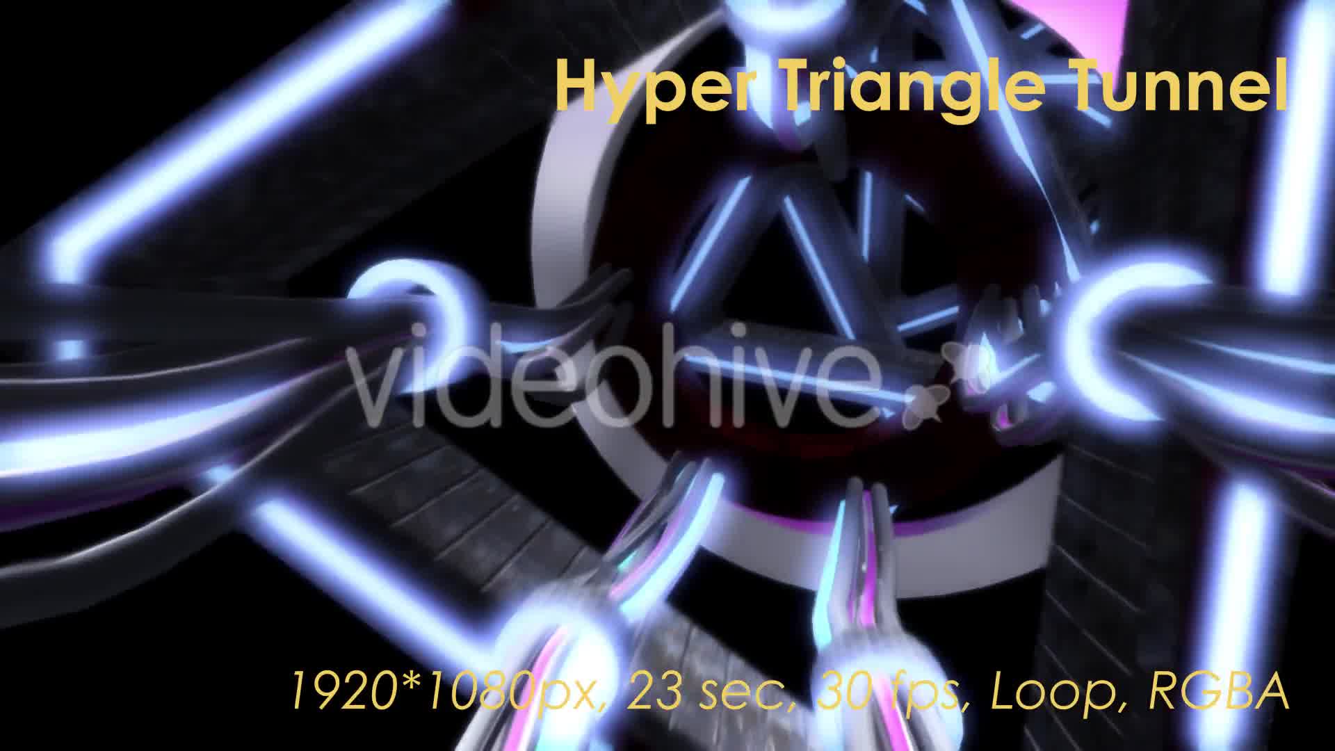 Hyper Triangle Tunnel Videohive 21131222 Motion Graphics Image 9