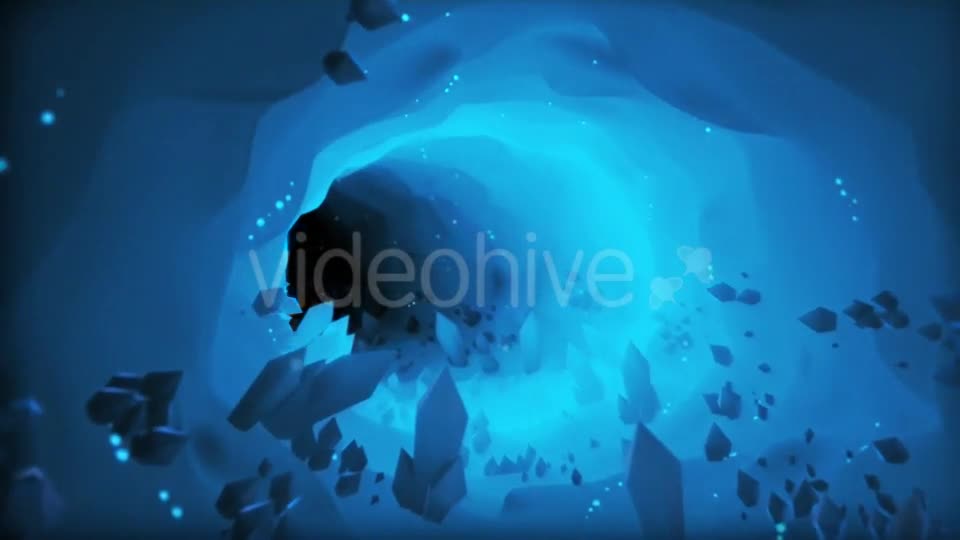 Ice Crystals Cave Videohive 18934630 Motion Graphics Image 1