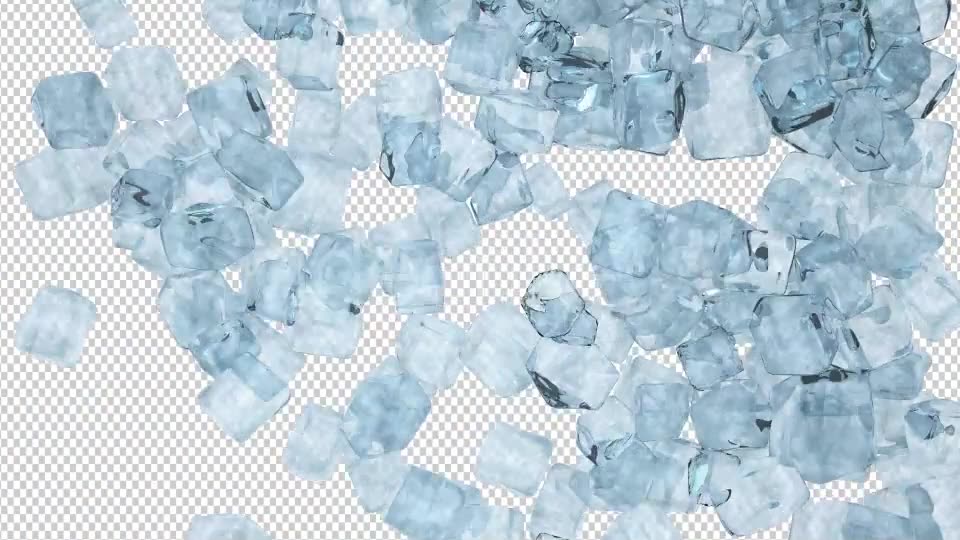 Ice Cubes Transition Videohive 16192514 Motion Graphics Image 6
