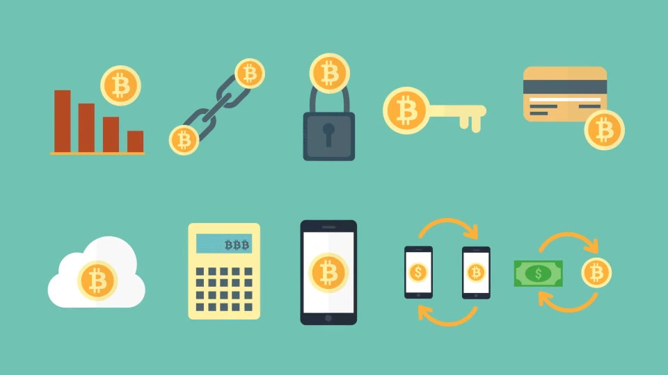 Icon Elements Pack Bitcoin Videohive 21053033 Motion Graphics Image 8