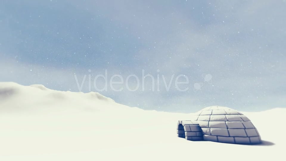 Igloo In Snowstorm 2 Videohive 17163949 Motion Graphics Image 11