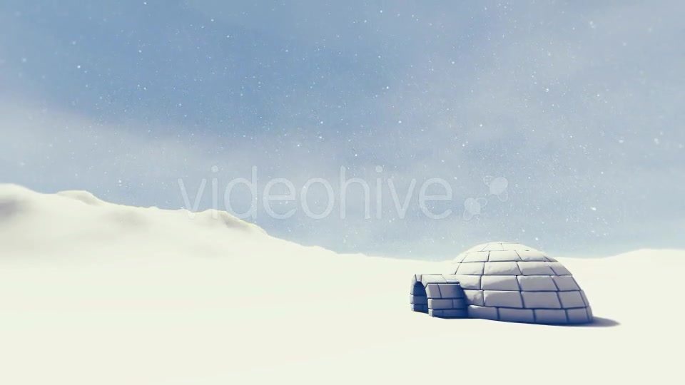 Igloo In Snowstorm 2 Videohive 17163949 Motion Graphics Image 4