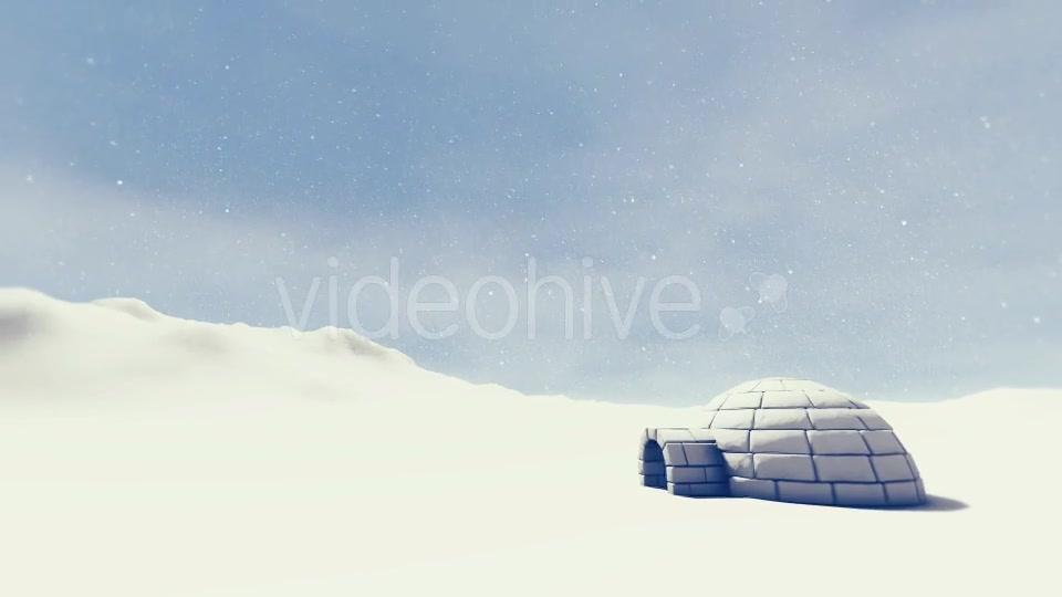Igloo In Snowstorm 2 Videohive 17163949 Motion Graphics Image 5