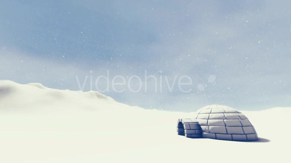 Igloo In Snowstorm 2 Videohive 17163949 Motion Graphics Image 7