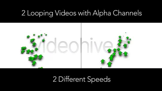 Increasing Investment Profit Arrows With Alpha Videohive 4084185 Motion Graphics Image 1