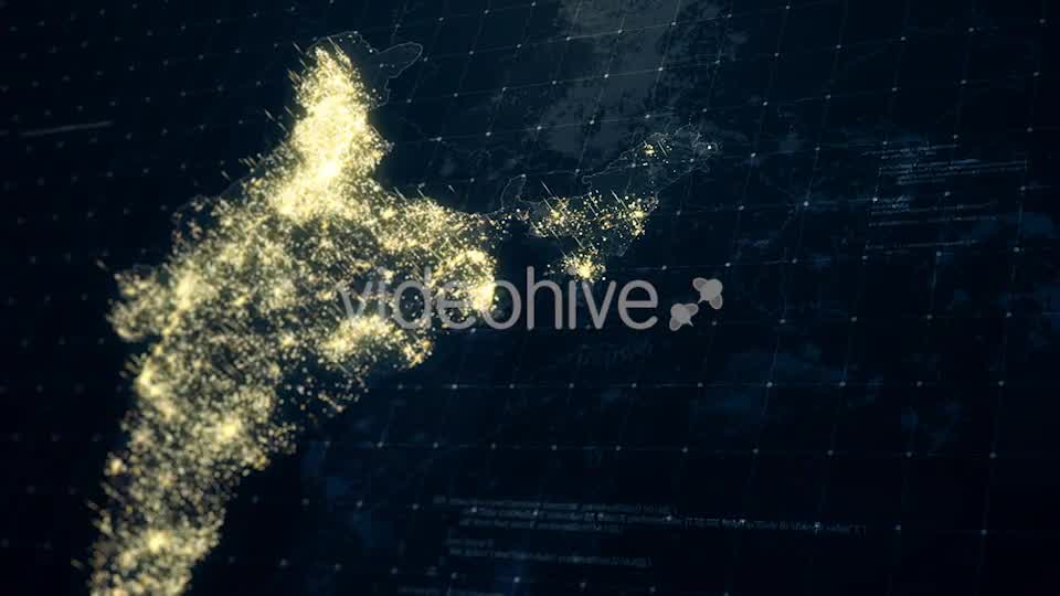 India Map at Night HD Videohive 19239004 Motion Graphics Image 10