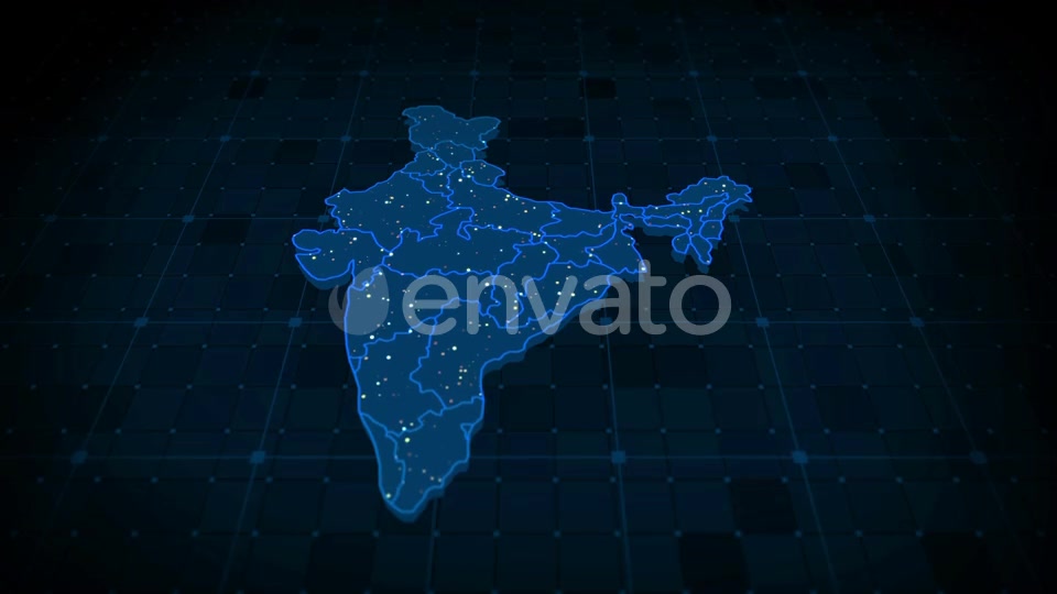 India Map Videohive 22824399 Motion Graphics Image 3
