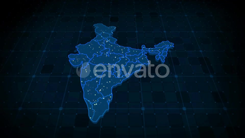 India Map Videohive 22824399 Motion Graphics Image 4