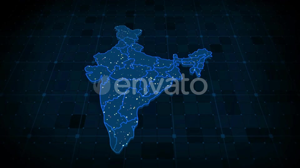 India Map Videohive 22824399 Motion Graphics Image 6