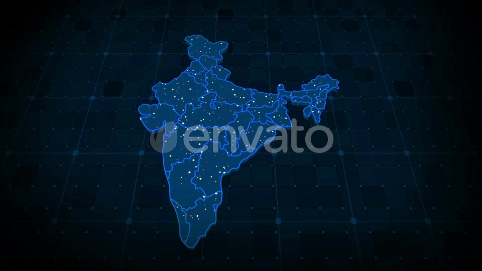 India Map Videohive 22824399 Motion Graphics Image 8