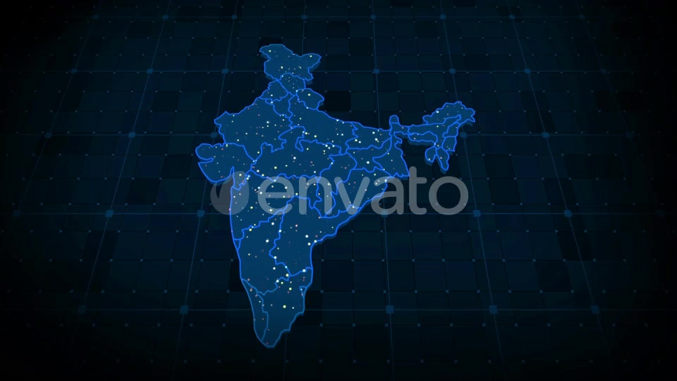 India Map Videohive 22824399 Motion Graphics Image 9