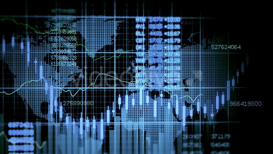 Infographic Animation of Financial Trading Data Statistics Information Videohive 21226652 Motion Graphics Image 6