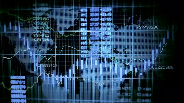 Infographic Animation of Financial Trading Data Statistics Information - 21226652 Download Videohive
