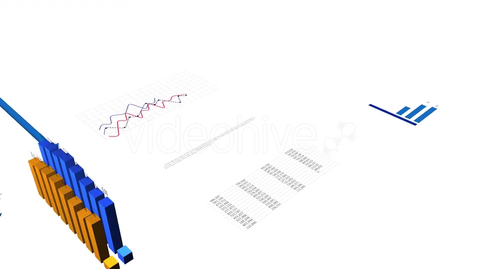 Infographic Background Showing Financial Sales Data Profits Progress Videohive 20985596 Motion Graphics Image 3