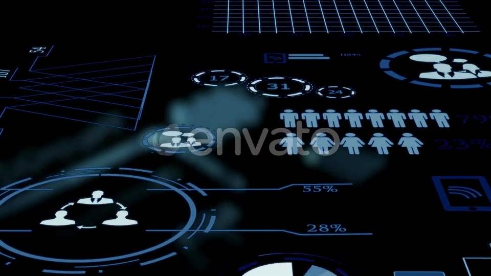 Infographic of Accounting People Statistics Data Numbers Videohive 21527969 Motion Graphics Image 3