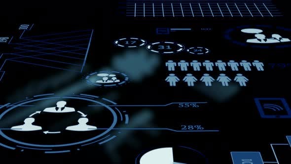 Infographic of Accounting People Statistics Data Numbers - 21527969 Download Videohive