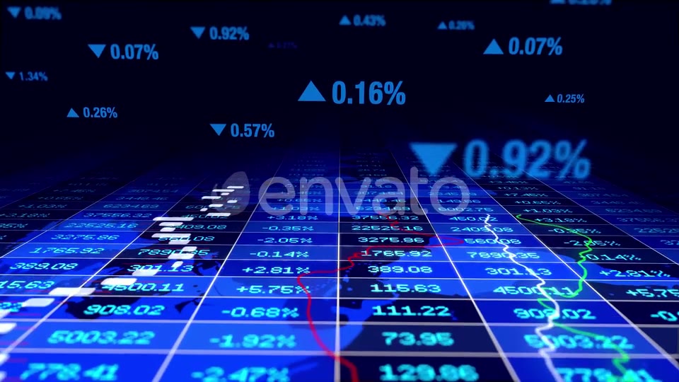 Infographic Showing Finance Data Numbers Statistic Videohive 23125131 Motion Graphics Image 3