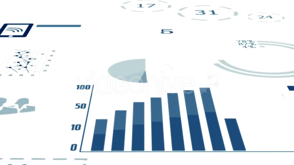 Infographics Accounting Customer Data Statistics Videohive 21485693 Motion Graphics Image 10