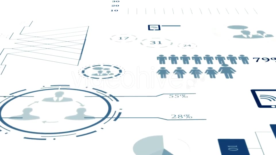 Infographics Accounting Customer Data Statistics Videohive 21485693 Motion Graphics Image 4