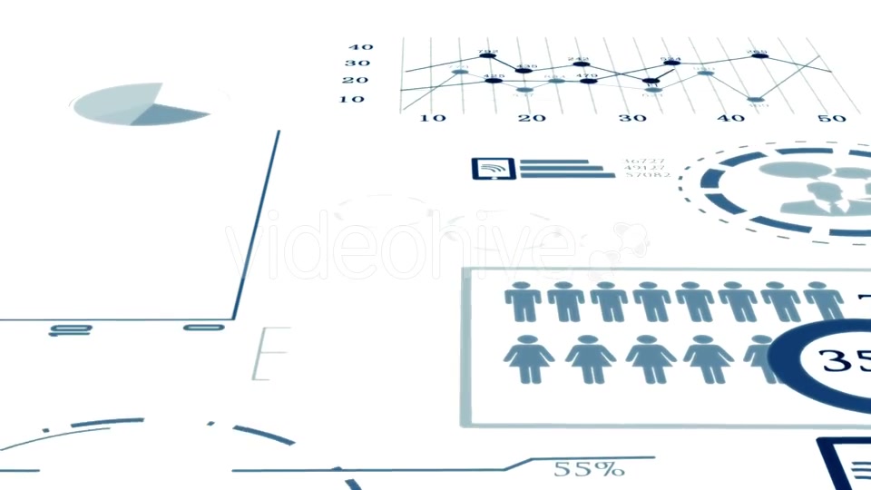 Infographics Accounting Customer Data Statistics Videohive 21485693 Motion Graphics Image 5
