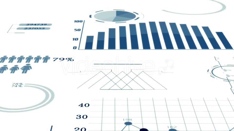 Infographics Accounting Customer Data Statistics Videohive 21485693 Motion Graphics Image 8