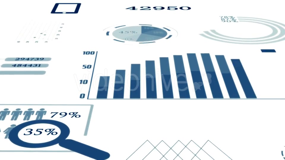 Infographics Accounting Customer Data Statistics Videohive 21485693 Motion Graphics Image 9