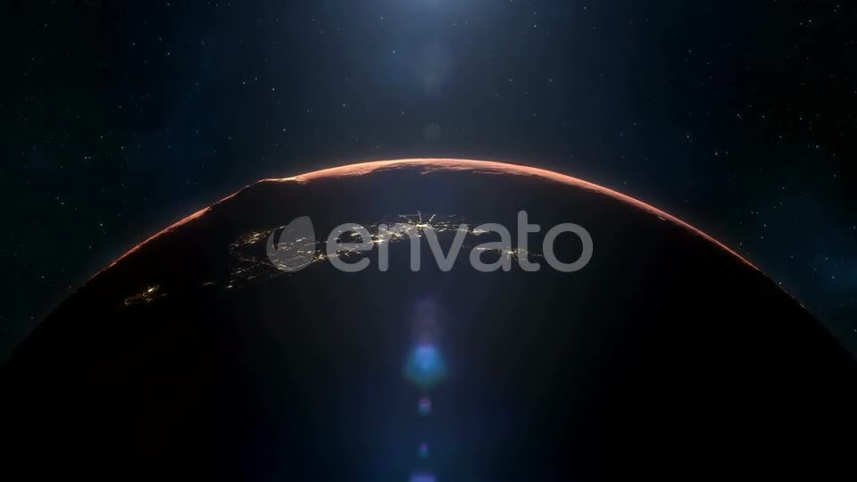 Inhabited Mars of the Future Close Videohive 21774954 Motion Graphics Image 1